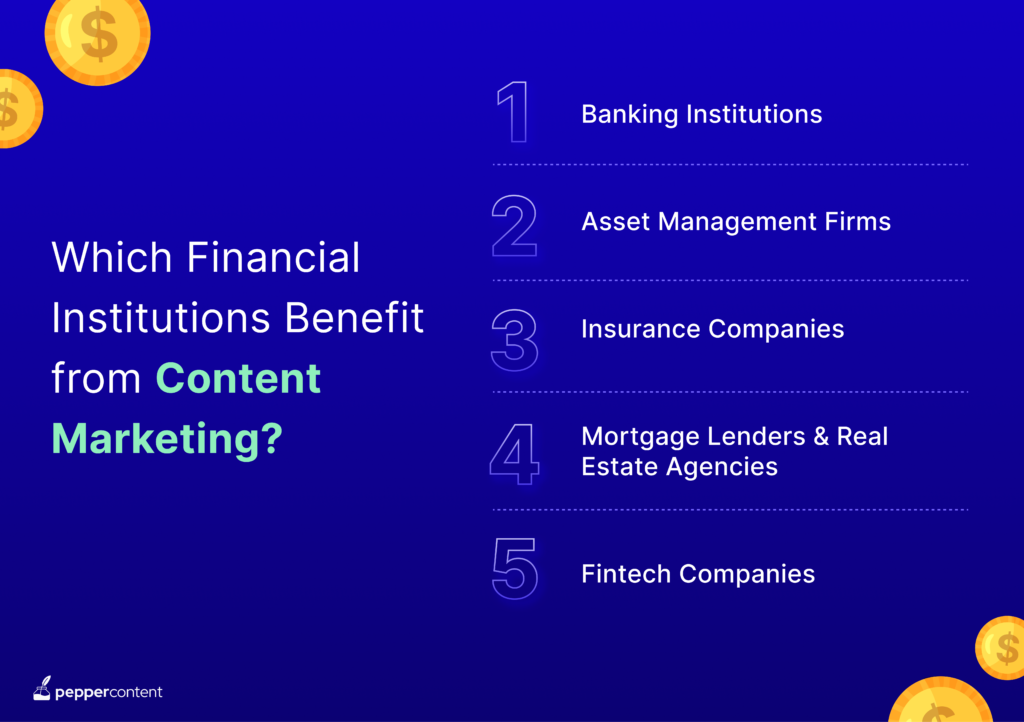 Which Financial Institutions Benefit from Content Marketing