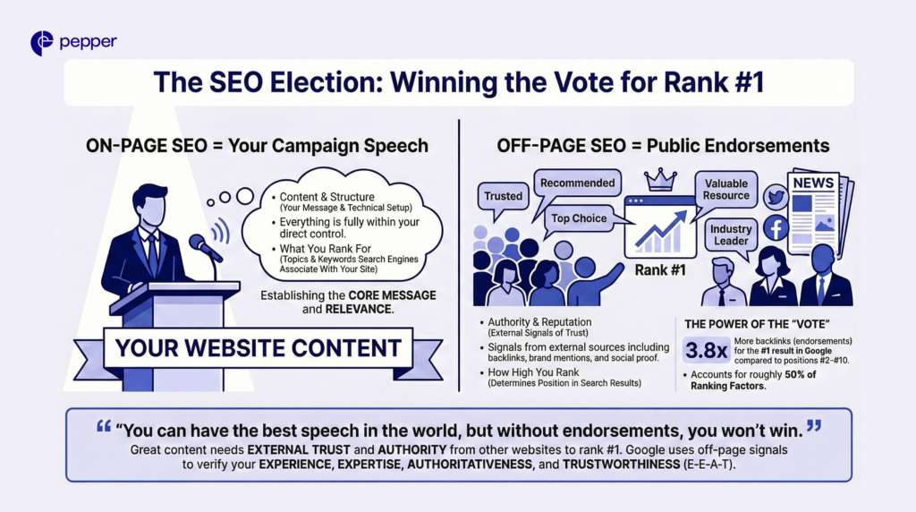 Who is vouching for you makes all the difference!
