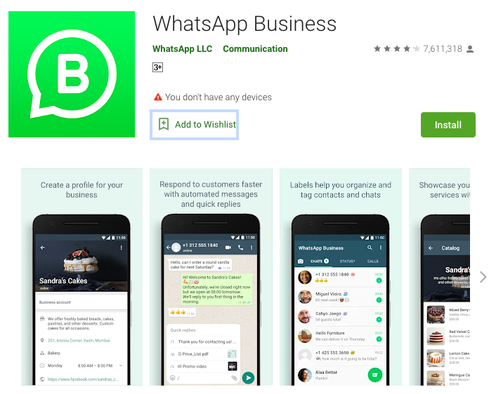 Не загружается каталог в ватсап. Каталог в ватсап бизнес. whats store install.