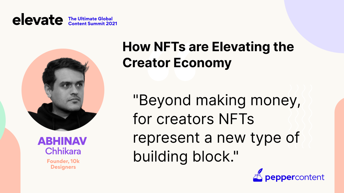 Elevating the Creator Economy with NFTs | Pepper Content