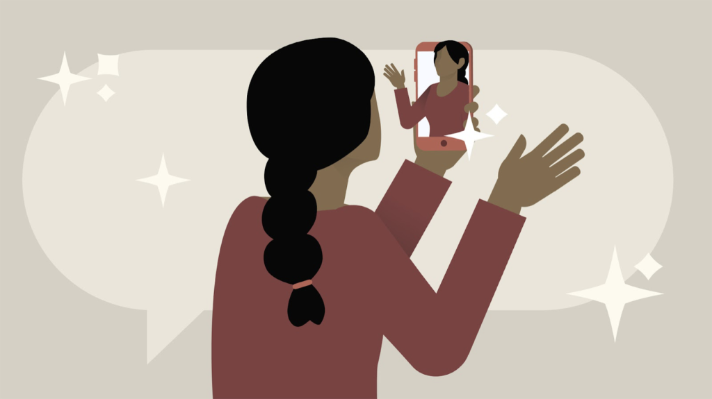 Animation for being authentic