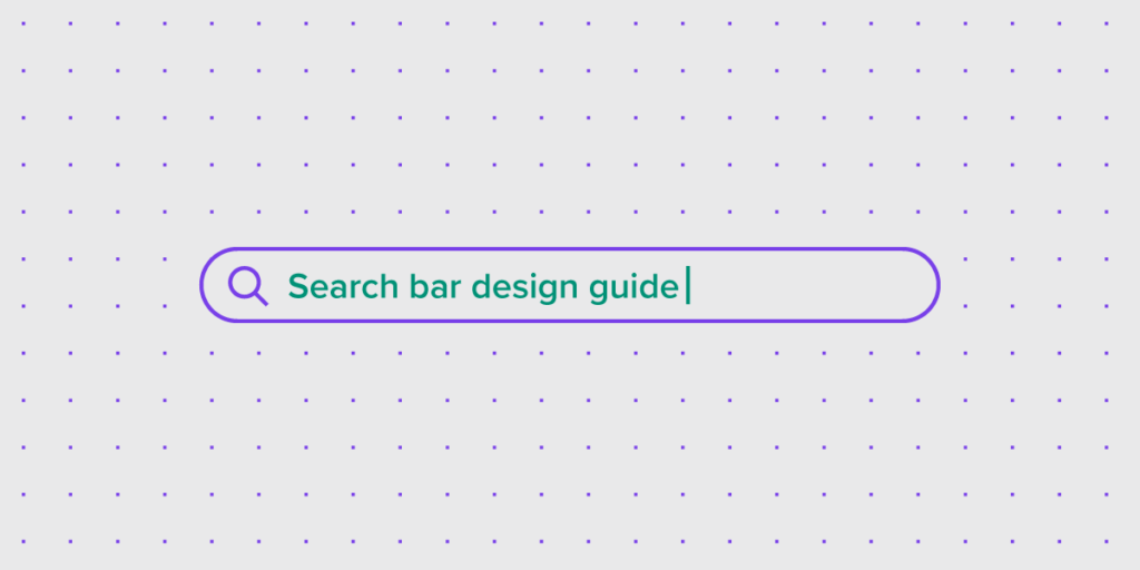 Search bar design