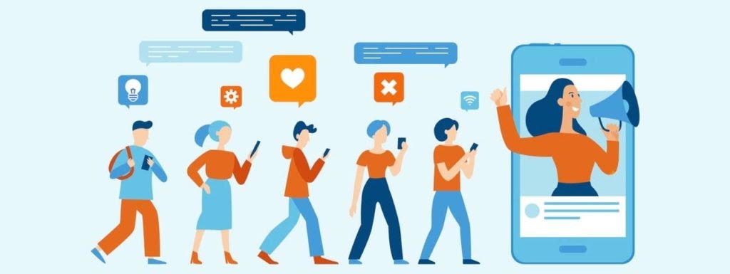 Social media marketing