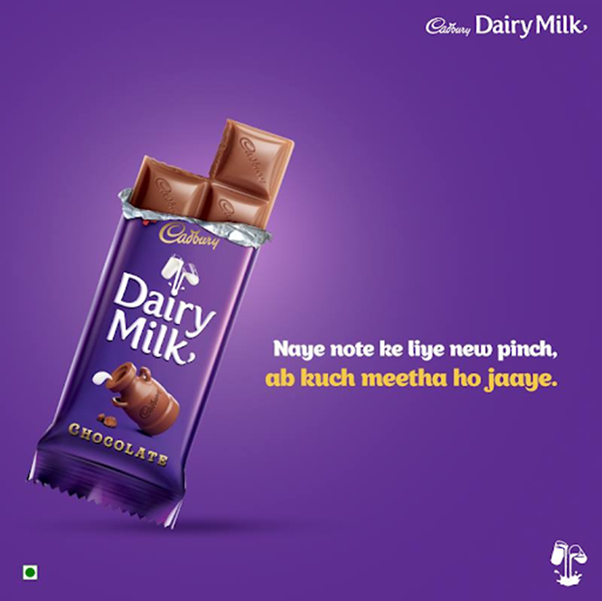 Cadbury Dairy Milk poster