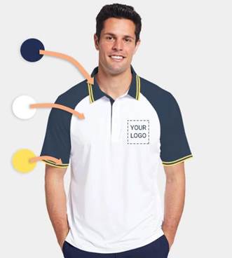 usage of colors in a T-shirt