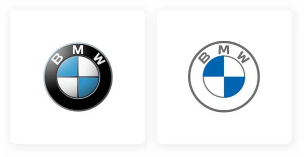 BMW’s logo redesign