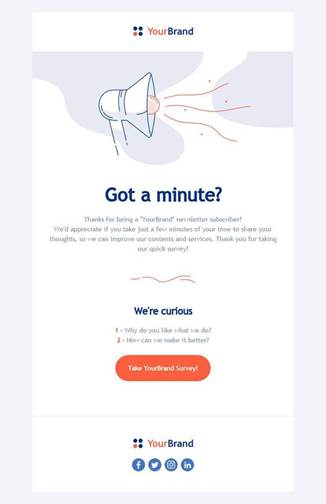 effective use of space in email design