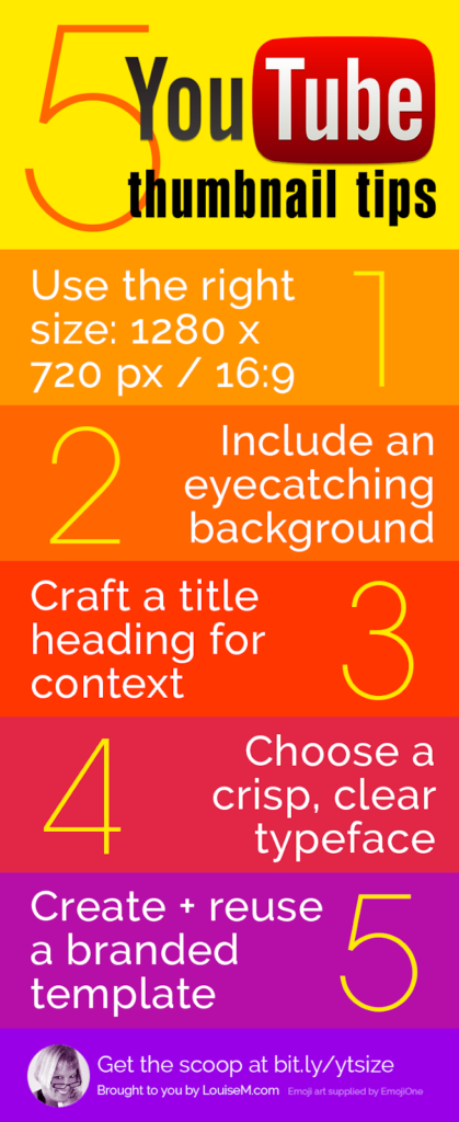 YouTube thumbnail tips