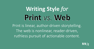 the difference between online and offline content