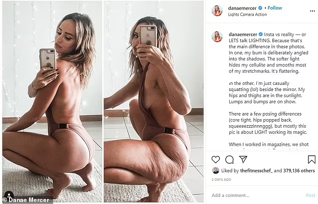 an Instagram post by Danae Mercer