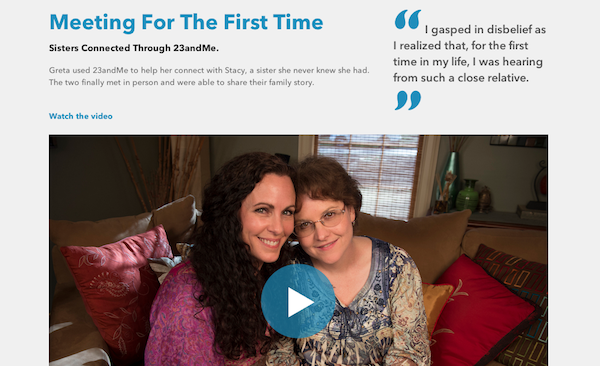 Block quote on website example