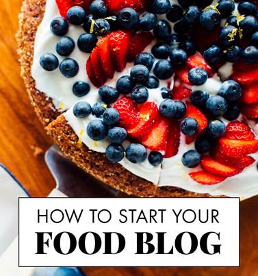 How to start a food blog