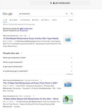 example of a search term 