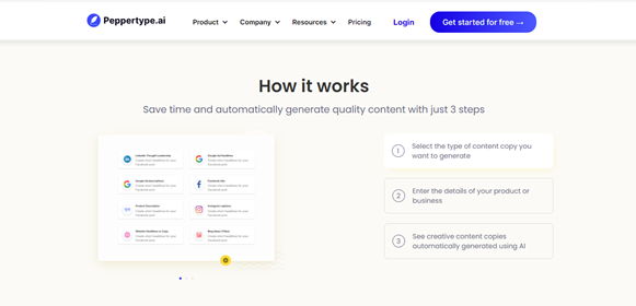 How Peppertype.ai works