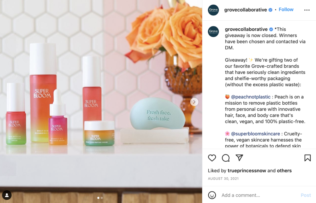 Grove collaborative on Instagram