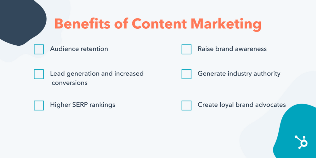 Benefits of content marketing 