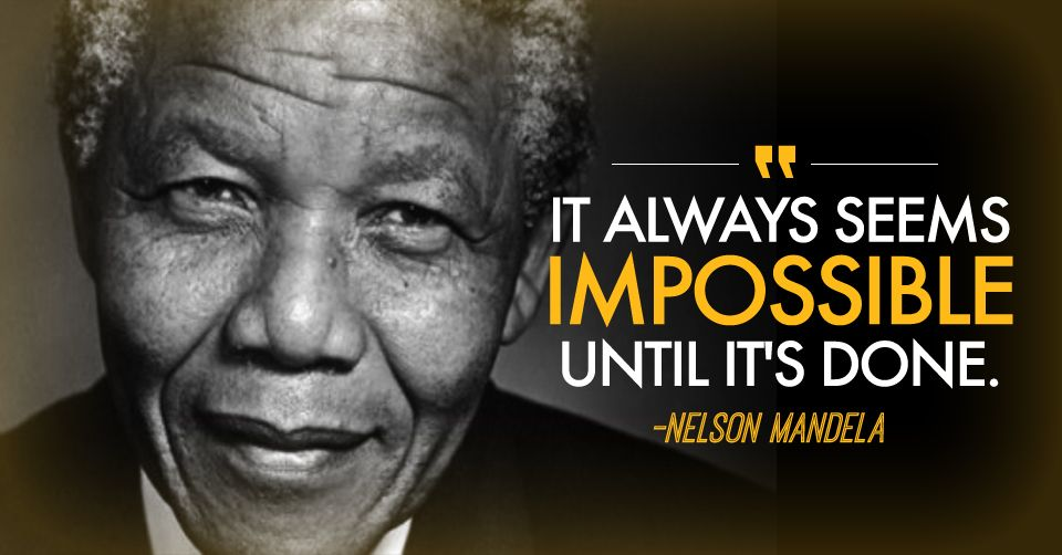 Nelson Mandela quote