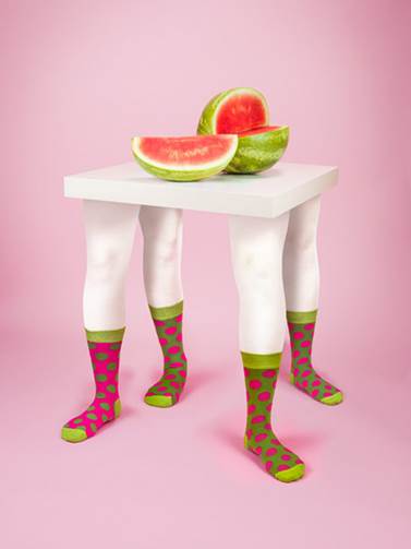 a design for an Odd Pears campaign