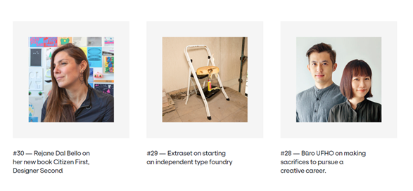 interviews on Made by Folk