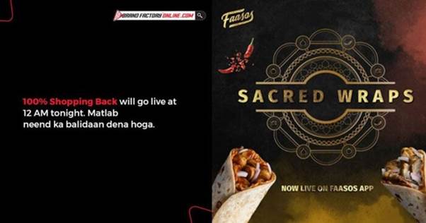 the #SacredWraps by Faasos