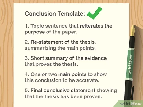 Conclusion template