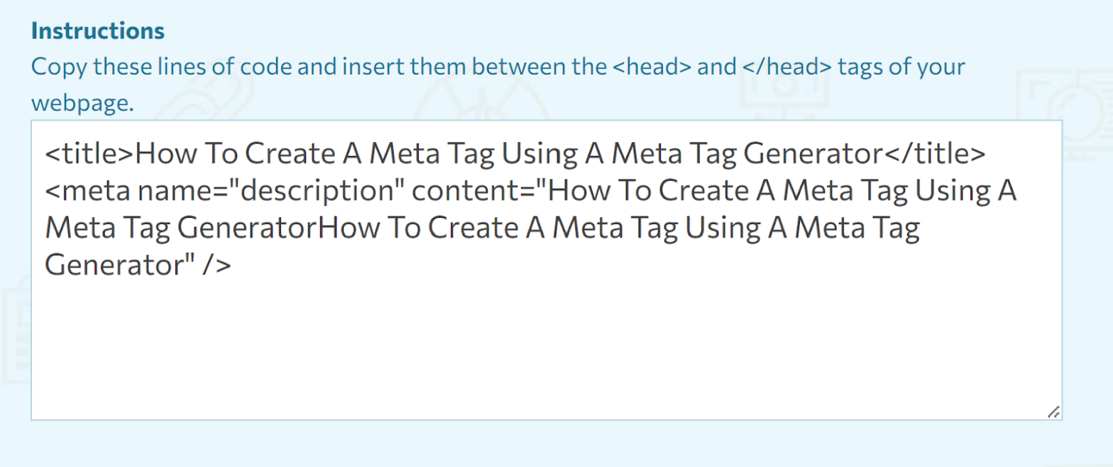 All You Need to Know About Meta Tag Generators Pepper Content
