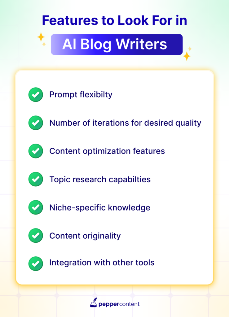 Features to Look For in AL Blog Writers