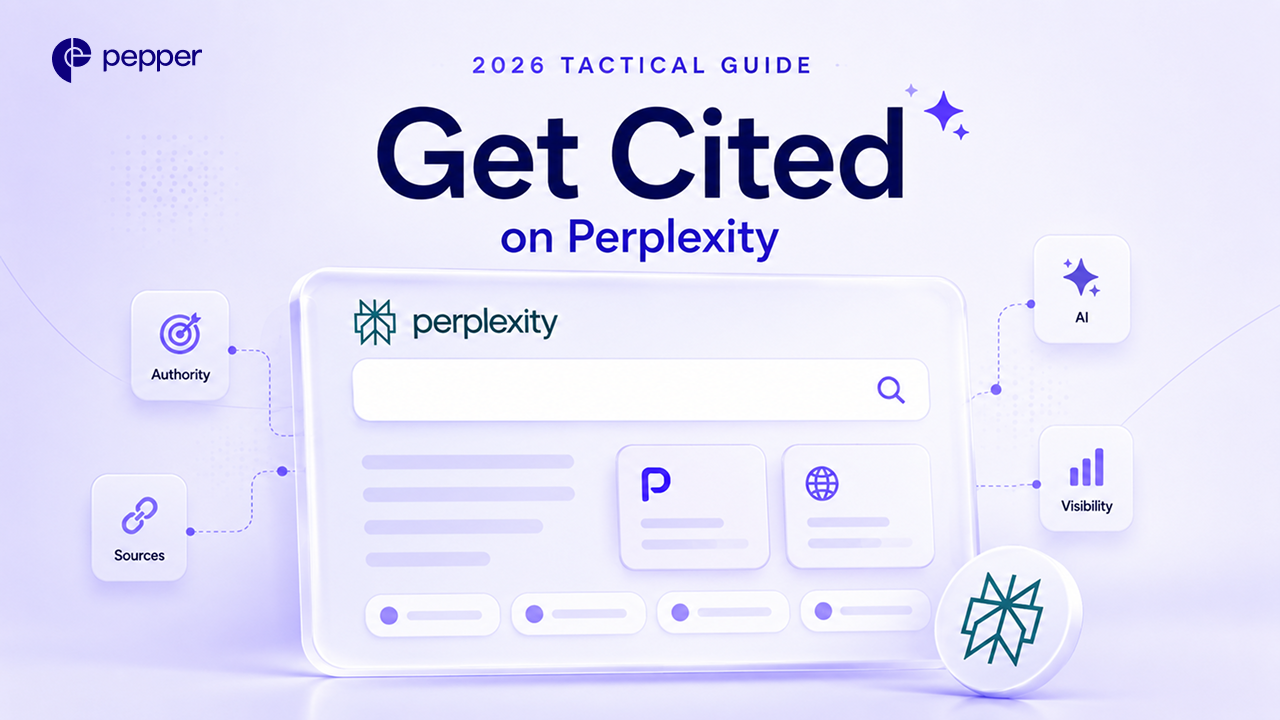 How to Get Your Brand Cited on Perplexity: 2026 Tactical Guide | Pepper ...