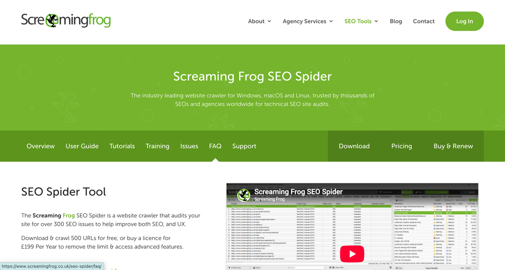 Screaming Frog