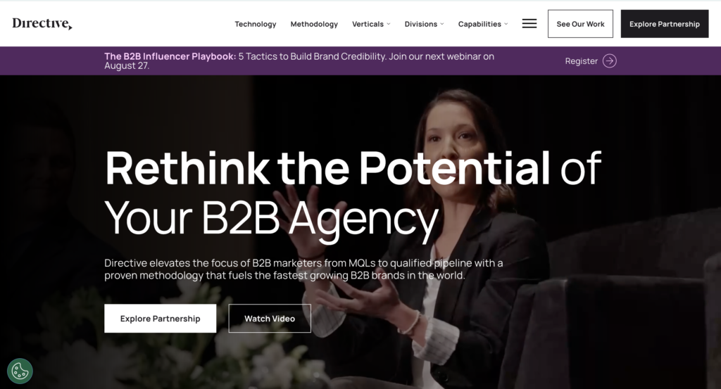 Directive homepage